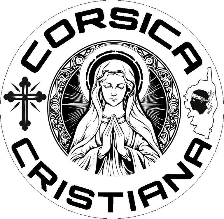 Autocollant, sticker  corse , Corsica Cristiana